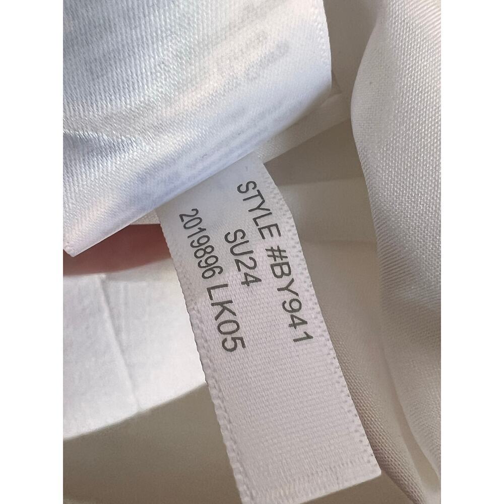 J. Crew Cotton/Linen Blend Double Breasted Textured Blazer White Women's Size 8 - Picture 9 of 10